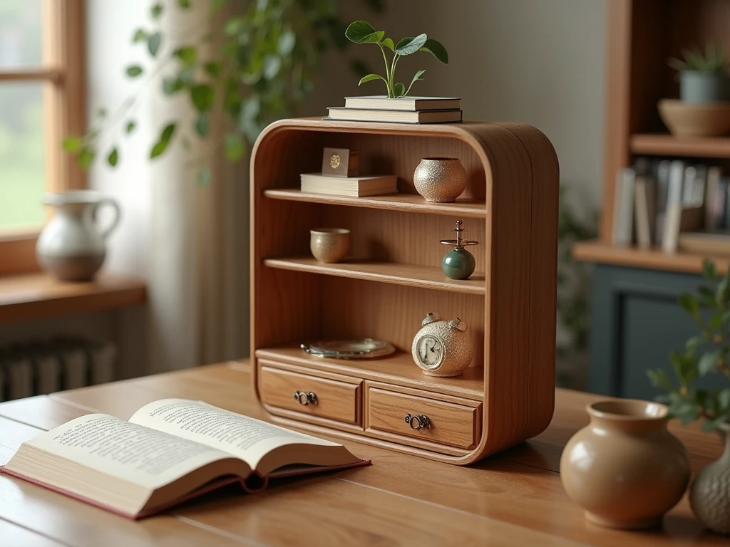 Custom miniature shelf design process