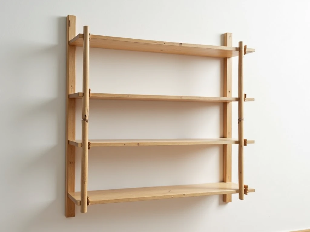 Botanical Bamboo Mini Shelf Set